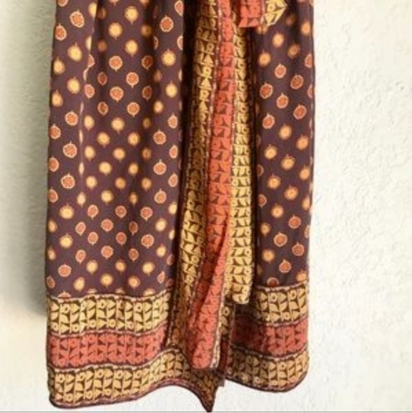 ANNA SUI ~ Gossip Girl Collection ~ Silk Wrap Dress ~ So Cute! Size Small - Picture 7 of 9